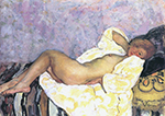 Henri Lebasque Reclining Nude oil painting reproduction