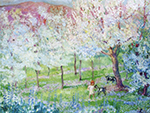 Henri Lebasque Spring Landscape, 1913 oil painting reproduction