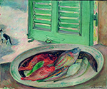 Henri Lebasque Still Life with Fish_ oil painting reproduction