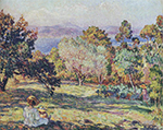 Henri Lebasque Summer Afternoon at Frejus, 1906 oil painting reproduction
