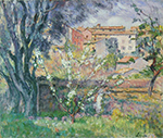 Henri Lebasque The Artist's Garden at Cannes, 1920 oil painting reproduction