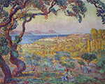 Henri Lebasque The Bay at St Tropez, 1907 oil painting reproduction