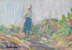 Henri Lebasque The Countryroad oil painting reproduction