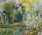 Henri Lebasque The Garden in Spring, 1914 oil painting reproduction