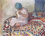 Henri Lebasque The Little Seamstress oil painting reproduction