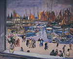 Henri Lebasque The Port at Saint-Tropez oil painting reproduction