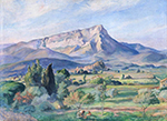 Henri Lebasque The Valley of the Garde, 1923 oil painting reproduction