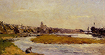 Albert Lebourg La Seine a Paris, 1897 oil painting reproduction