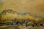 Albert Lebourg Le Seine au Bas Meudon, 1904 oil painting reproduction