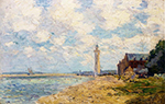 Albert Lebourg The Mouth of the Seine, Honfleur oil painting reproduction