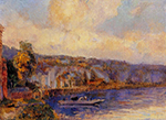 Albert Lebourg The Seine at La Bouille oil painting reproduction