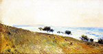 Albert Lebourg View of Berville Surmer, 1903 oil painting reproduction