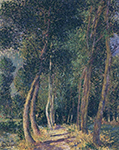 Gustave Loiseau In the Woods oil painting reproduction