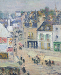 Gustave Loiseau Pont-Aven, Grey Weather, 1923 oil painting reproduction