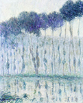 Gustave Loiseau Poplars on the Banks of the Eure, 1903 oil painting reproduction