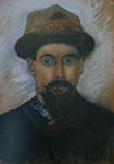 Gustave Loiseau Selfportrait oil painting reproduction