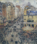 Gustave Loiseau The Cligancourt Street oil painting reproduction