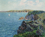 Gustave Loiseau A Cove at Sevignies, Cap Frehel, 1906 oil painting reproduction