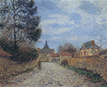 Gustave Loiseau Church of Notre Dame upon the Eure oil painting reproduction