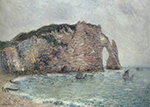 Gustave Loiseau Etretat, 1902 oil painting reproduction