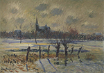 Gustave Loiseau Flood at Nantes, 1909 oil painting reproduction