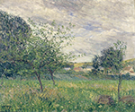 Gustave Loiseau Hedouville, Grey Weather, 1897 oil painting reproduction