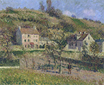 Gustave Loiseau Hill at Chaponival, 1901 oil painting reproduction