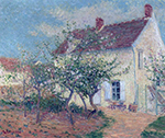 Gustave Loiseau House in the Country oil painting reproduction