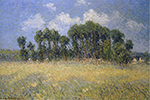 Gustave Loiseau Landscape with Poplars oil painting reproduction