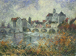 Gustave Loiseau Moret-sur-Loing ein Autumn oil painting reproduction