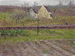 Gustave Loiseau Orchard in Autumn, 1898 oil painting reproduction