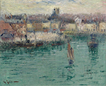 Gustave Loiseau Port of Dieppe, 1929-2 oil painting reproduction
