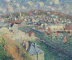 Gustave Loiseau Port of Fecamp oil painting reproduction