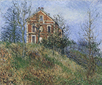 Gustave Loiseau Red House near Port Marly oil painting reproduction