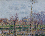 Gustave Loiseau Saint-Cyr-du-Vaudreuil oil painting reproduction