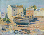 Gustave Loiseau Ships at Port, 1911 oil painting reproduction
