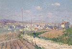 Gustave Loiseau Spring in Ile-de-France, 1916 oil painting reproduction