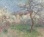 Gustave Loiseau Spring, Outskirts of Pontoise, 1920 oil painting reproduction