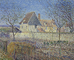 Gustave Loiseau Sun Effect, Orchard in Spring oil painting reproduction