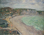 Gustave Loiseau The Beach at Fecamp, 1920 oil painting reproduction