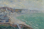 Gustave Loiseau The Beach at Fecamp, 1925 oil painting reproduction