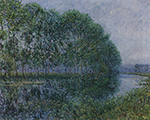 Gustave Loiseau The Bend of the Eure oil painting reproduction