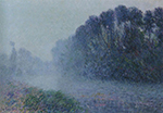 Gustave Loiseau The Eure - Mist Effect, 1905 oil painting reproduction