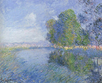 Gustave Loiseau The Eure in Autumn 01 oil painting reproduction