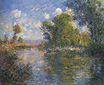 Gustave Loiseau The Eure in Autumn 02 oil painting reproduction