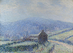 Gustave Loiseau The Frost at Huelgoat, Finistere, 1903 oil painting reproduction