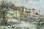 Gustave Loiseau The Hill of Hermitage in Pontoise, 1899 oil painting reproduction