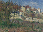Gustave Loiseau The Hills of Hermitage, Pontoise, 1930 oil painting reproduction