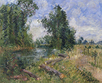Gustave Loiseau The Lorne near Caen, 1925 oil painting reproduction