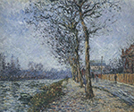 Gustave Loiseau The Oise at Pontoise, 1900 02 oil painting reproduction